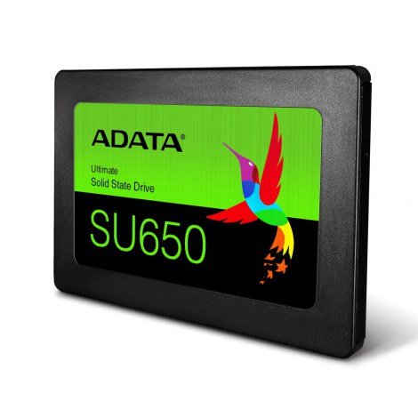 ADATA | Ultimate SU650 | 512 GB | SSD form factor 2.5"" | SSD interface SATA 6Gb/s | Read speed 520 MB/s | Write speed 450 MB/s - 3